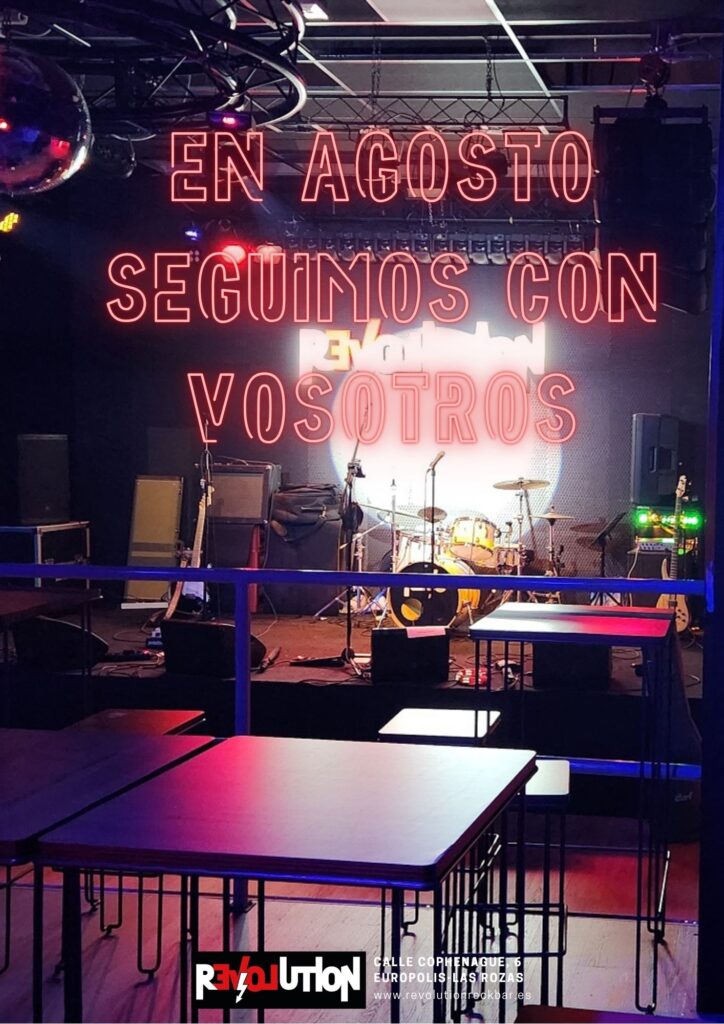 CARTEL PUERTA EnAgostoSeguimosConVosotros
